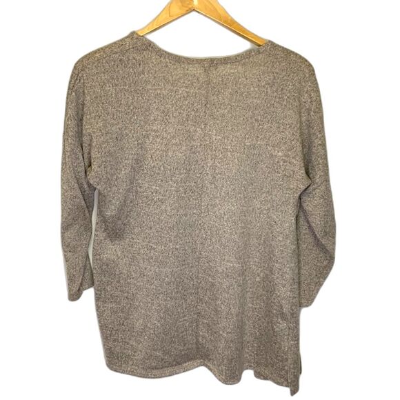 Caution To The Wind Anthropologie Tan/Taupe Heathered Open Front Cardigan Size S - Picture 5 of 8